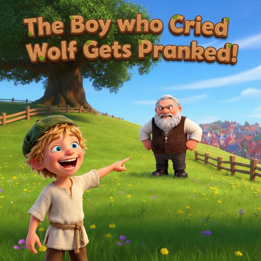 The Boy Who Cried Wolf, a Kidbox story