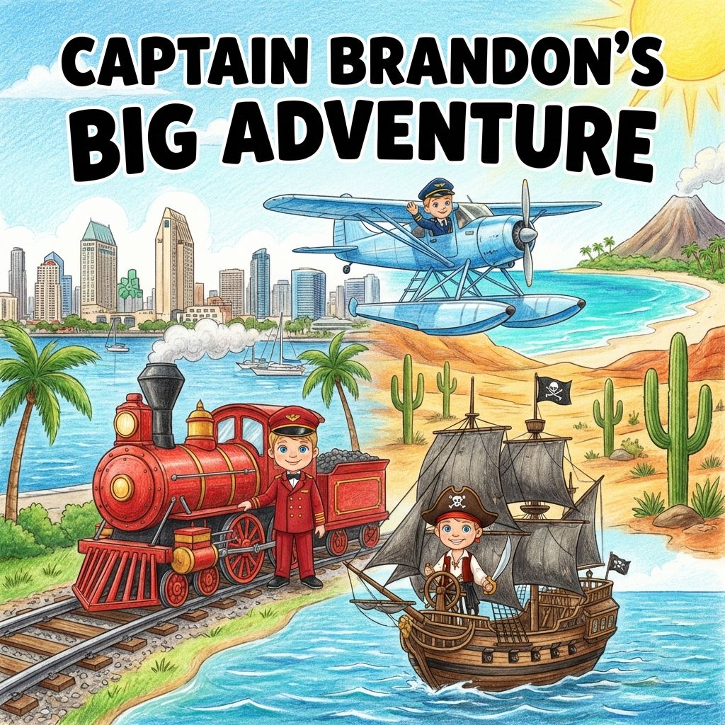 Captain Brandon's Big Adventure, a Kidbox story