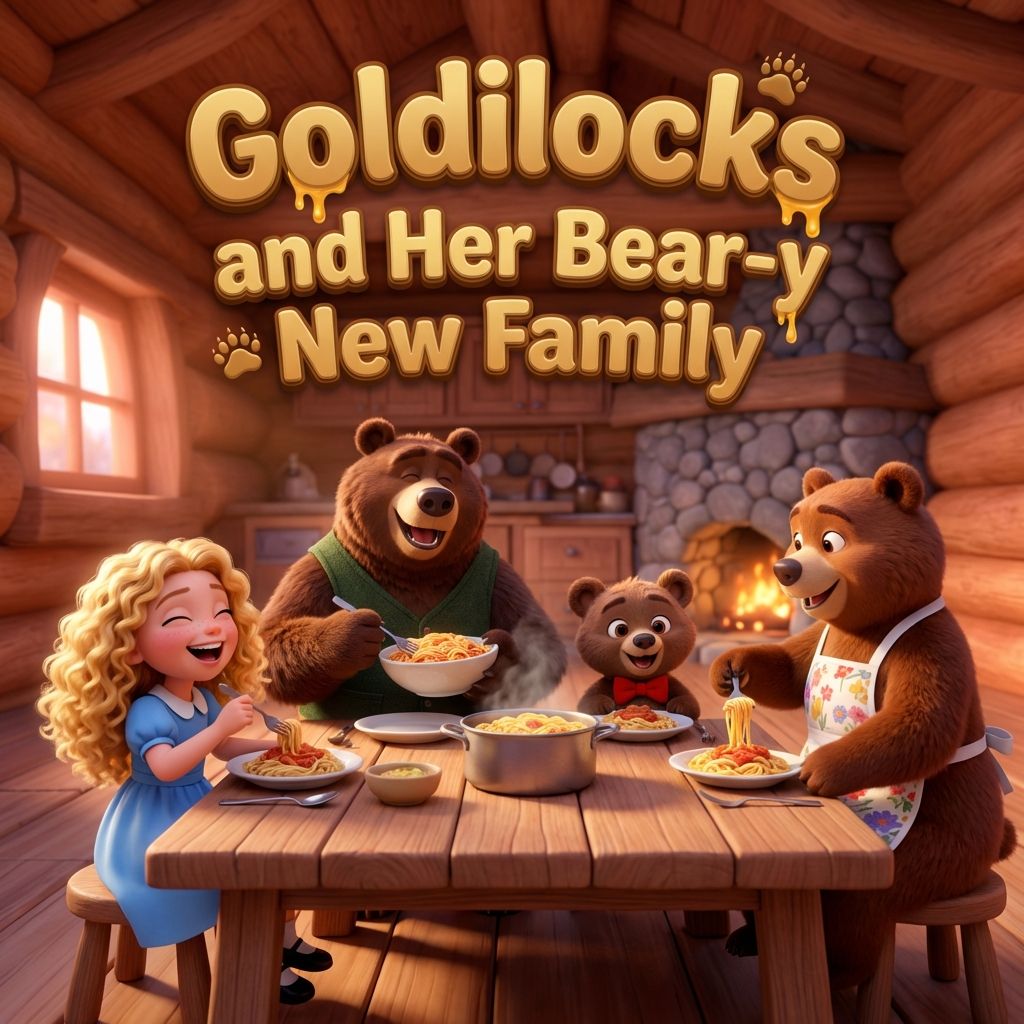 Goldilocks and Her Bear-y New Family, a Kidbox story