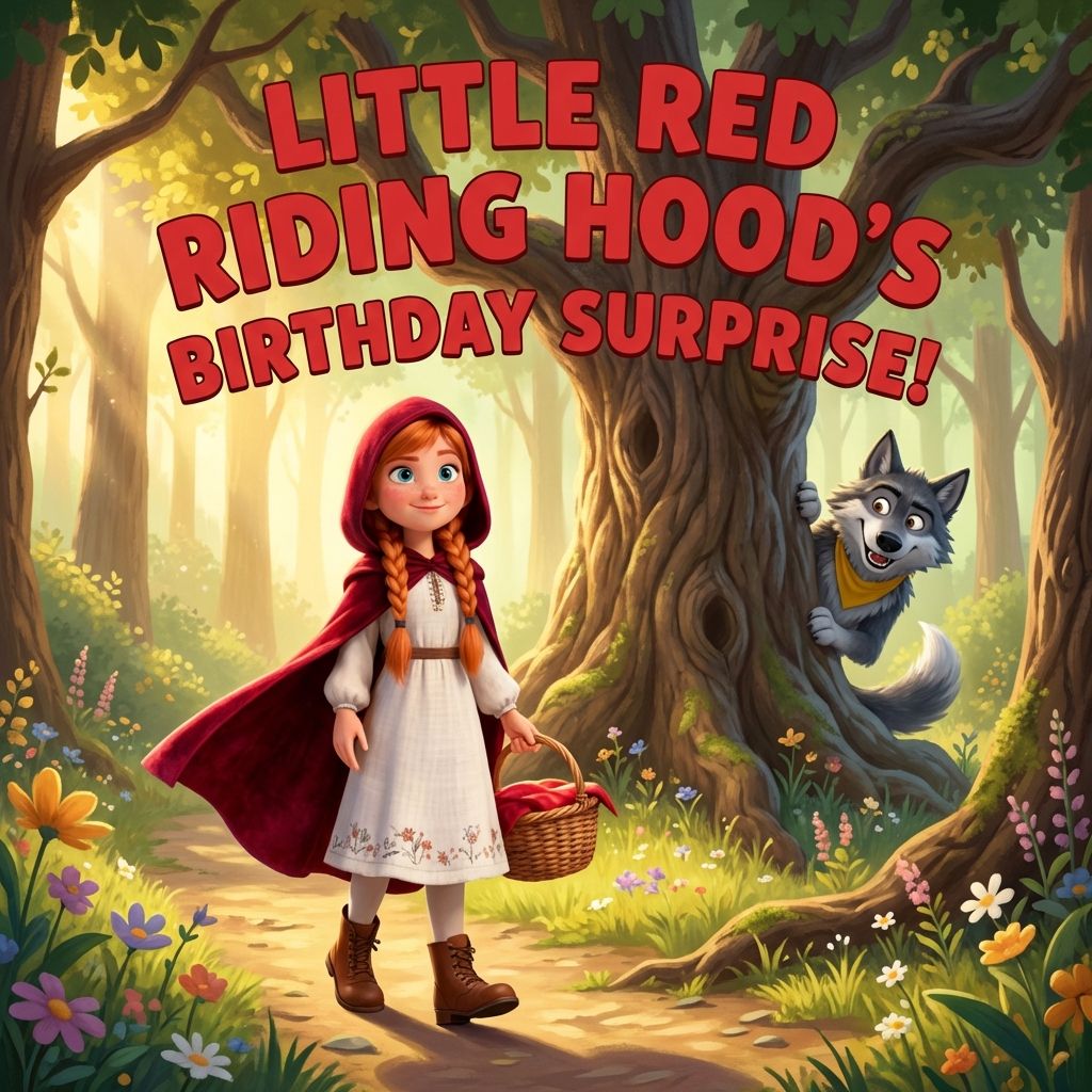 Little Red Riding Hood's Birthday Surprise, a Kidbox story